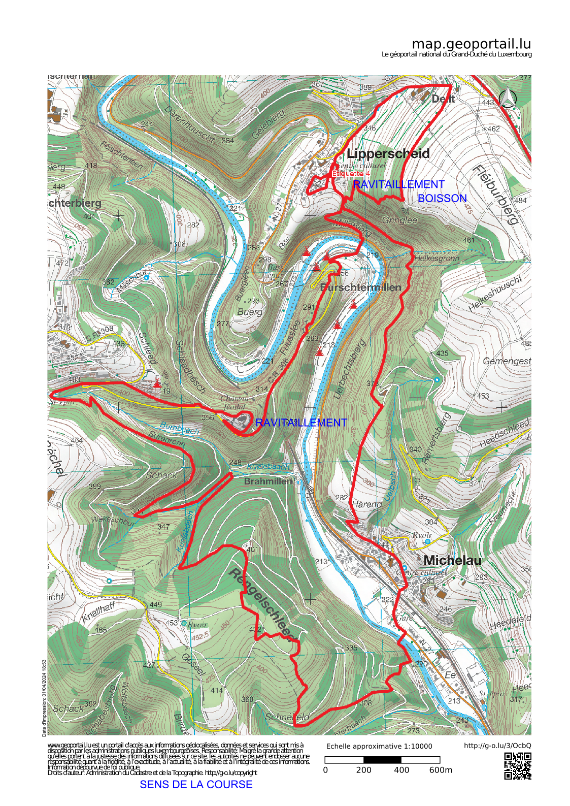 Waletrail 2025 - Parcours 14 km
