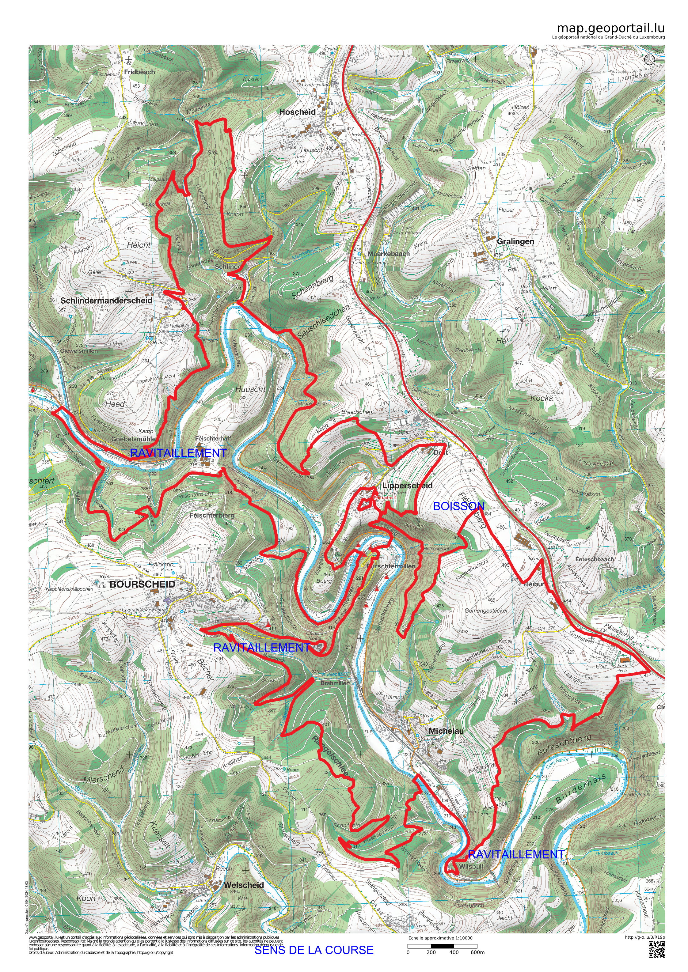 Waletrail 2025 - Parcours 42 km